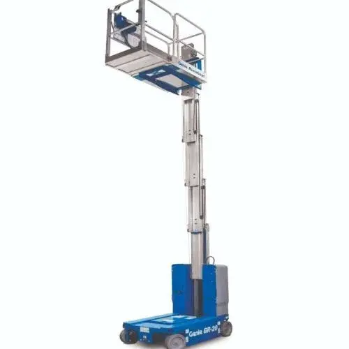 Arriendo de Alzahombre Unipersonal Genie modelo GR-20 en SK Rental con cobertura nacional.